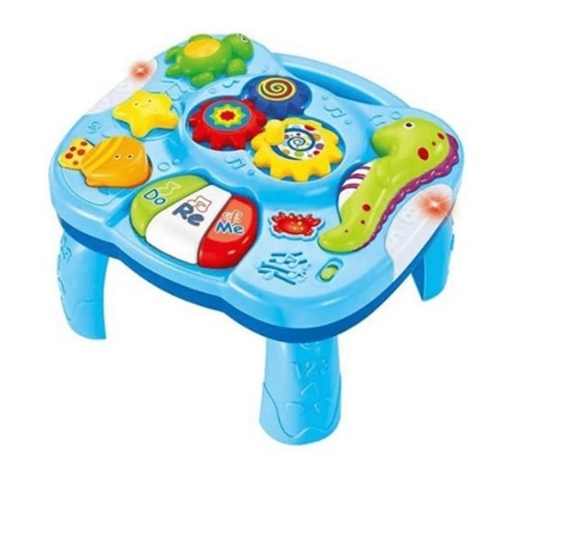 Masuta multifunctionala 2 in 1 Activitati Bebe [2]