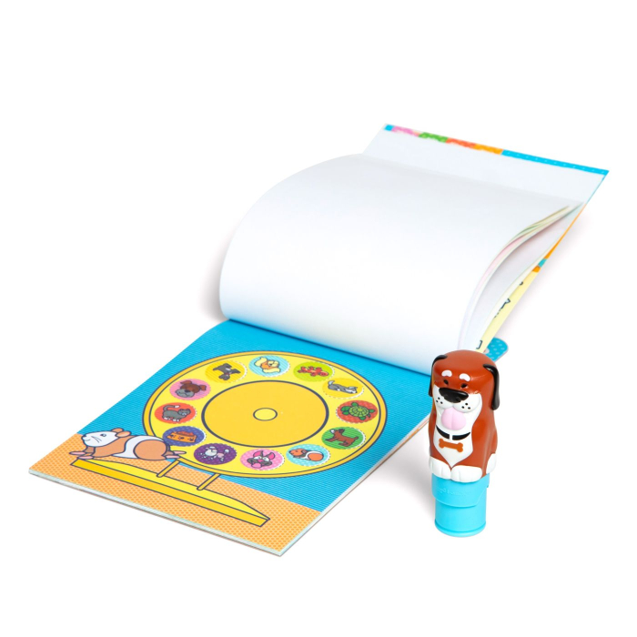 MELISSA AND DOUG SET DE JOACA AUTOCOLANTE SI STAMPILA CU CATELUS REINCARCABILA [2]