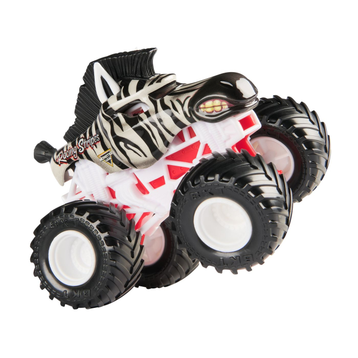 MONSTER JAM MASINUTA METALICA RACING STRIPES SCARA 1 LA 64 [5]