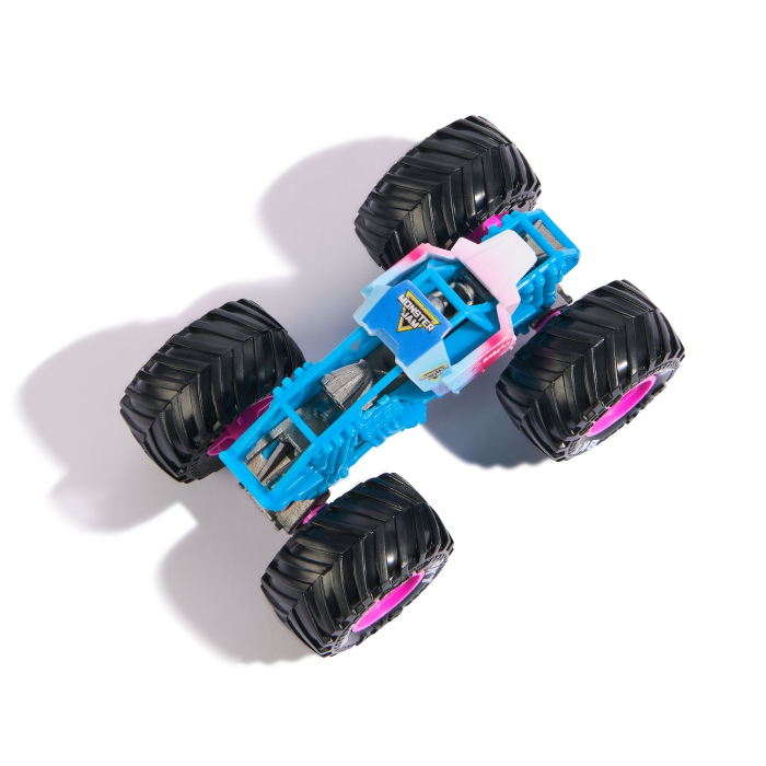 MONSTER JAM MASINUTA METALICA SPARKLE SMASH SCARA 1 LA 64 [4]
