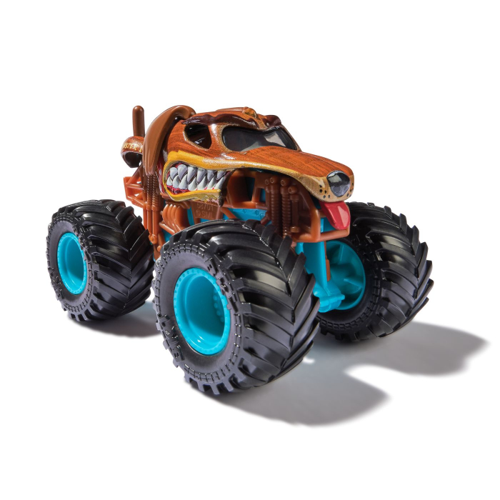 MONSTER JAM RUFF CROWD MASINUTA METALICA MONSTER MUTT SCARA 1 LA 64 [2]