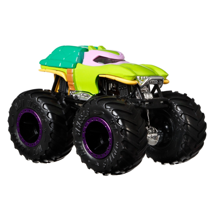 MONSTER TRUCK SET 2 MASINI SCARA 1 LA 64 MICHELANGELO SI DONATELLO [4]