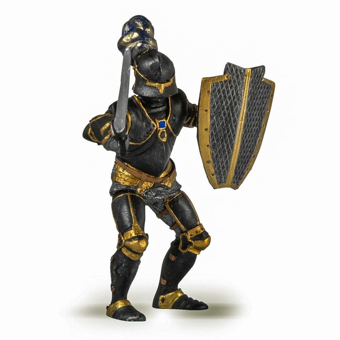 PAPO FIGURINA CAVALER IN ARMURA NEAGRA [1]