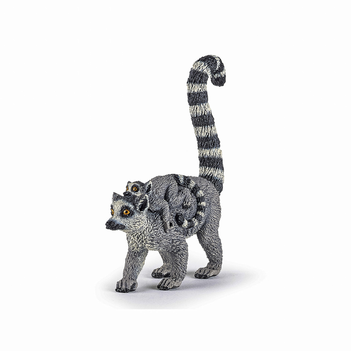 PAPO FIGURINA LEMUR CU PUI [1]