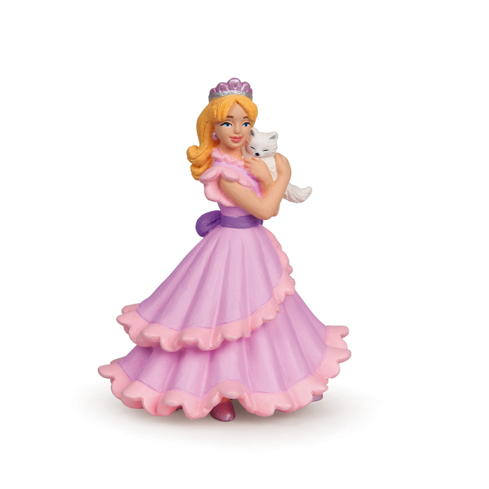 PAPO FIGURINA PRINTESA CU PISICA [1]