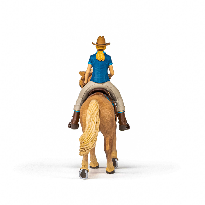 PAPO FIGURINA SET COWGIRL (VACARITA) PE CAL USA [5]