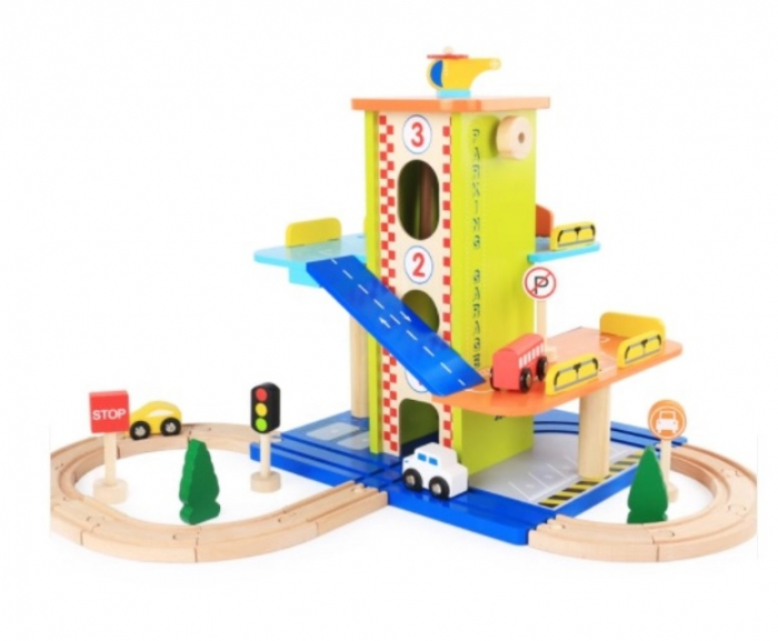 Parcare din lemn supraetajata [4]