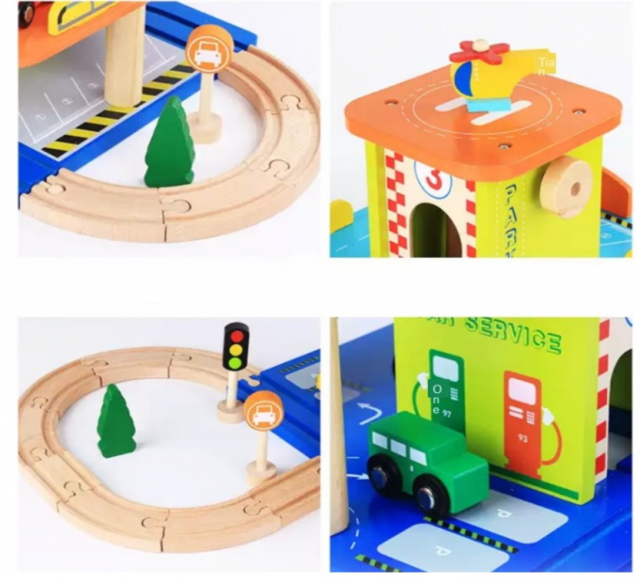 Parcare din lemn supraetajata [2]