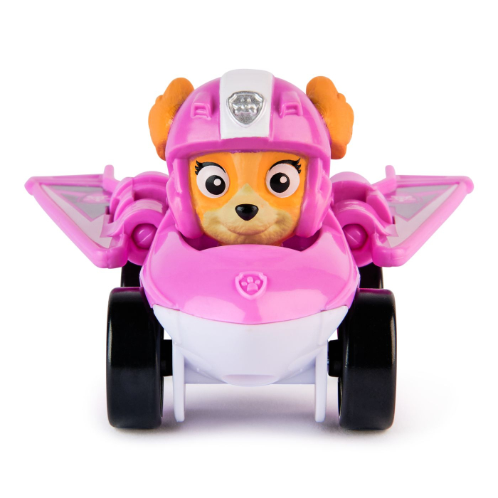 PATRULA CATELUSILOR PUP SQUAD RACERS AIR RESCUE VEHICUL METALIC SKYE SCARA 1 LA 55 [2]