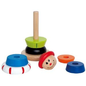 Piramida Montessori Clovn de lemn [3]