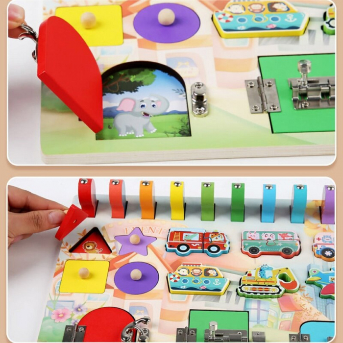 Placa Montessori Busyboard [3]