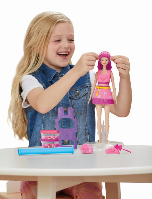PLAY DOH BARBIE SET PLASTELINA INIMIOARE SI PAR [5]