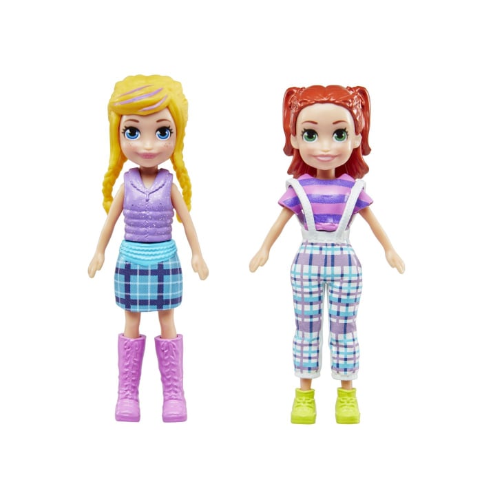 POLLY POCKET SET 2 PAPUSI SI ACCESORII 27 PIESE [7]