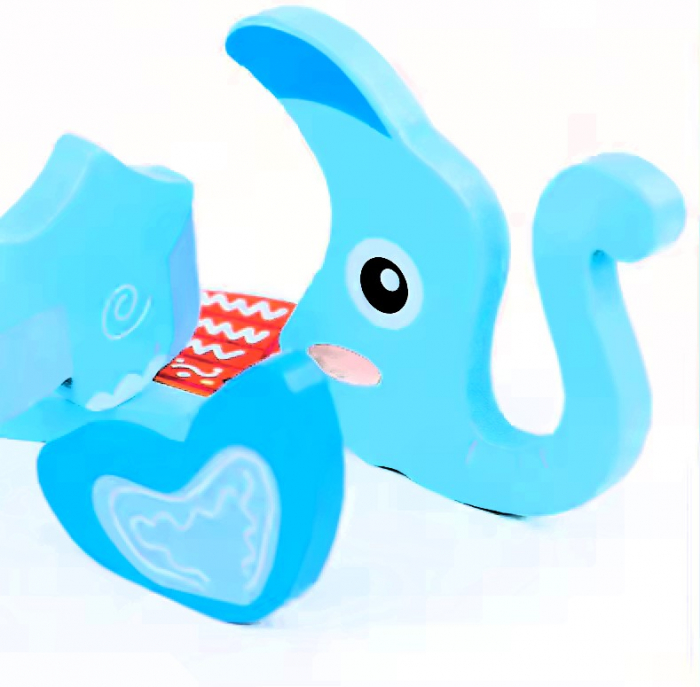 Puzzle 3D, 3 - 4 piese - Elefant [3]
