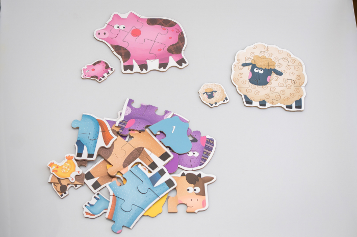 Puzzle 6-in-a-box Animale domestice [4]