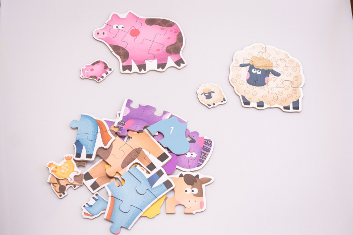 Puzzle 6-in-a-box Animale domestice [3]