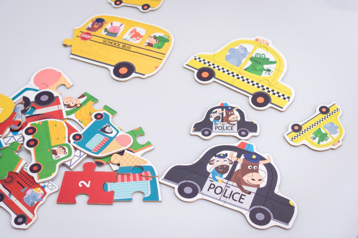 Puzzle 6-in-a-box Vehicule [4]