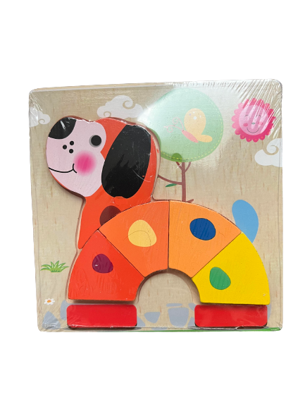 Puzzle de lemn 5-6 piese [10]