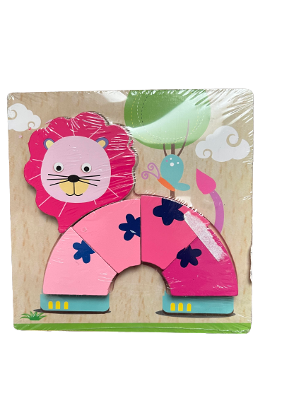 Puzzle de lemn 5-6 piese [2]