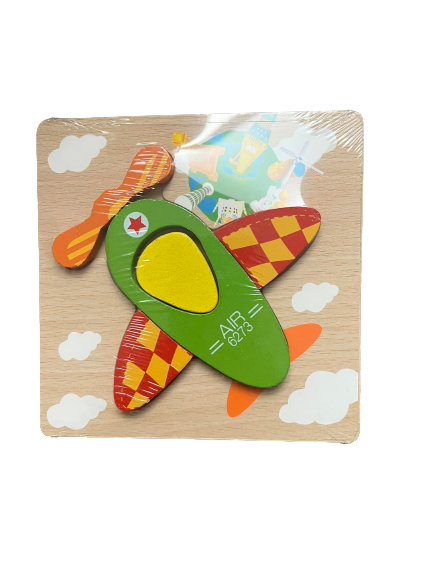 Puzzle de lemn 5-6 piese [8]