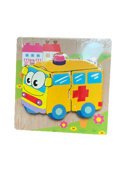 Puzzle de lemn 5-6 piese [9]