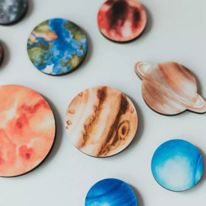 Puzzle de lemn - Sistemul solar [4]