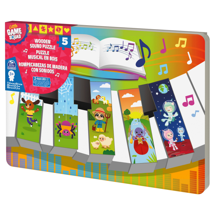 PUZZLE DIN LEMN IN FORMA DE PIAN CU SUNETE [1]