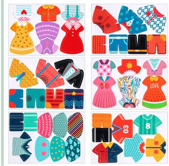 Puzzle imbraca familia si intinde rufele [5]