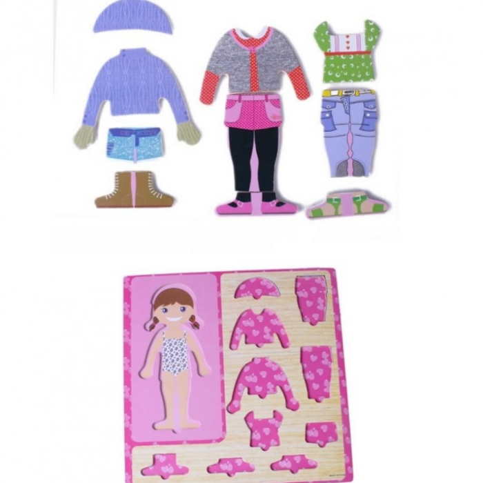 Puzzle incastru IMBRACA FETITA [4]