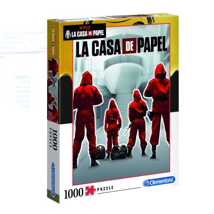 PUZZLE LA CASA DE PAPEL 1000 DE PIESE CLEMENTONI [1]