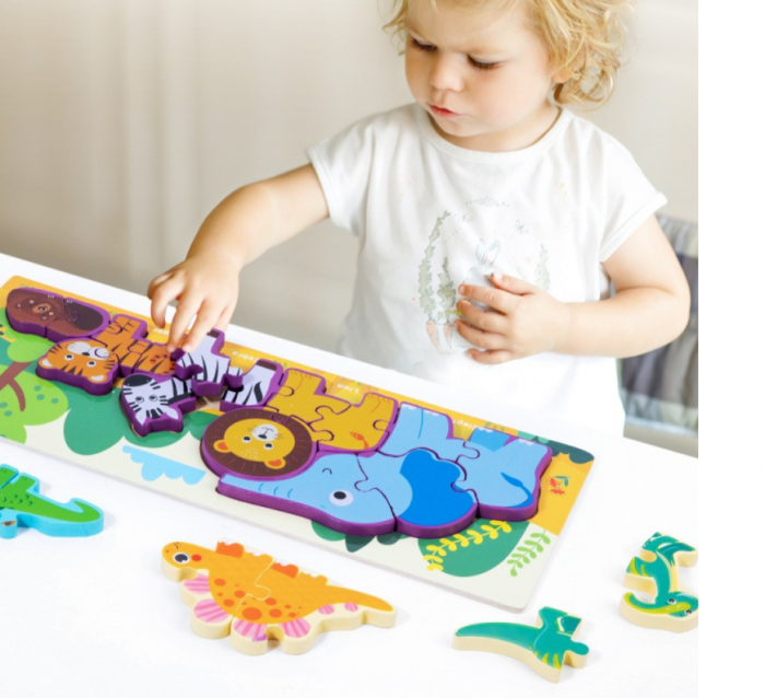 Puzzle mare 3D Dinozaur [2]