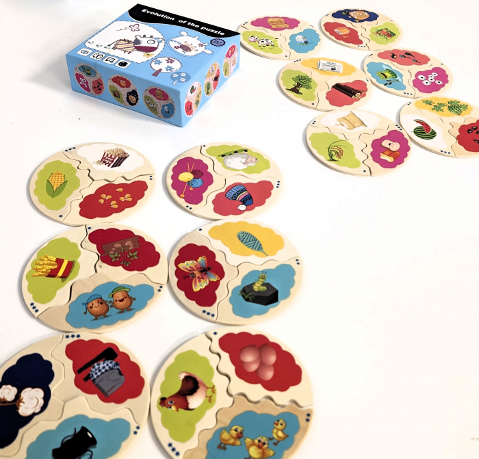 Puzzle Montessori  - Evolutie [8]