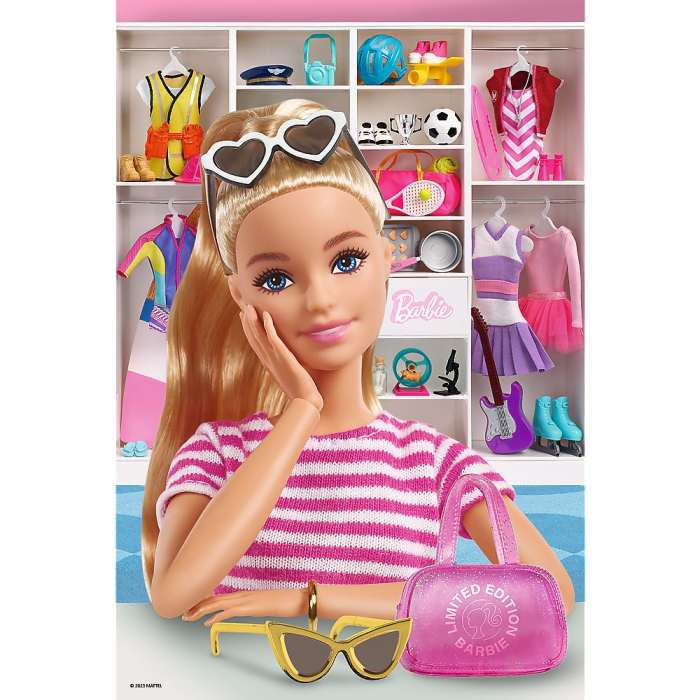 PUZZLE TREFL 100 BARBIE SA O CUNOASTEM PE BARBIE [2]