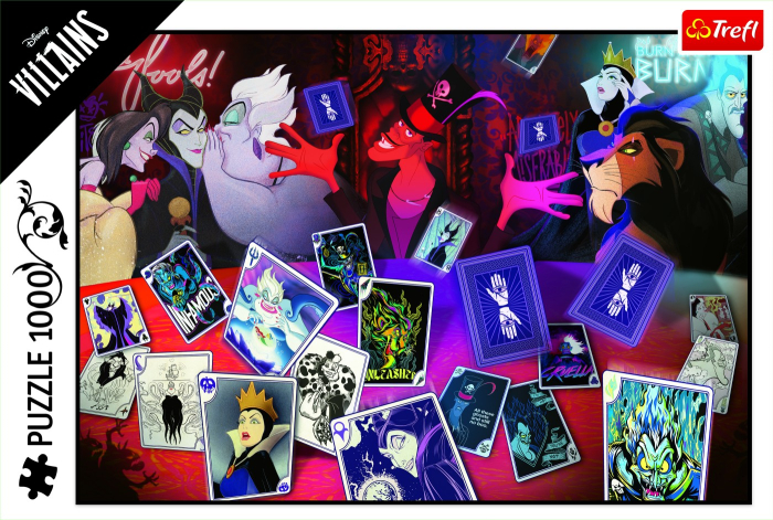 PUZZLE TREFL 1000 DISNEY VILLAINS DOAR CARTILE BUNE [3]