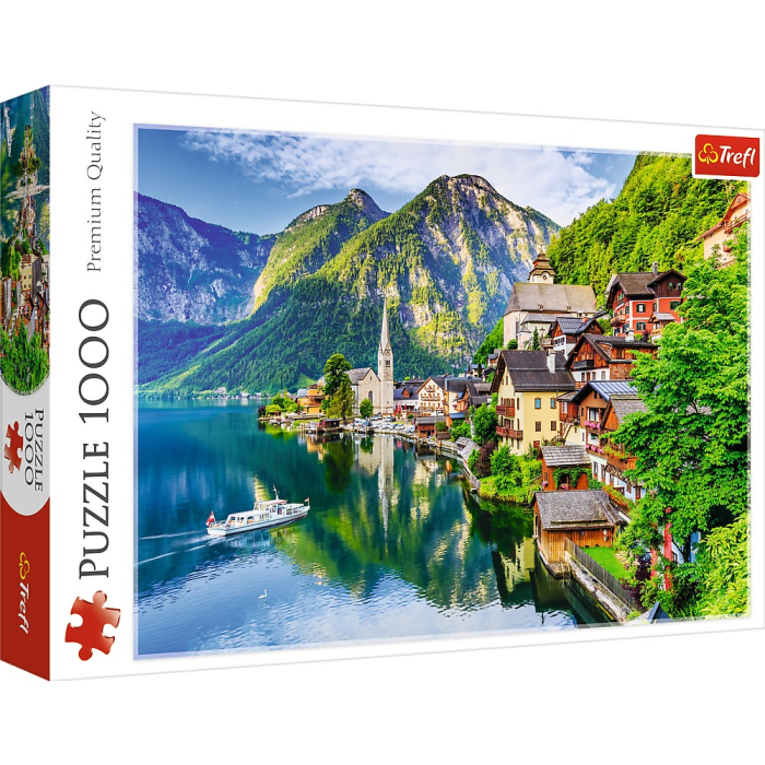 PUZZLE TREFL 1000 HALLSTATT AUSTRIA [1]