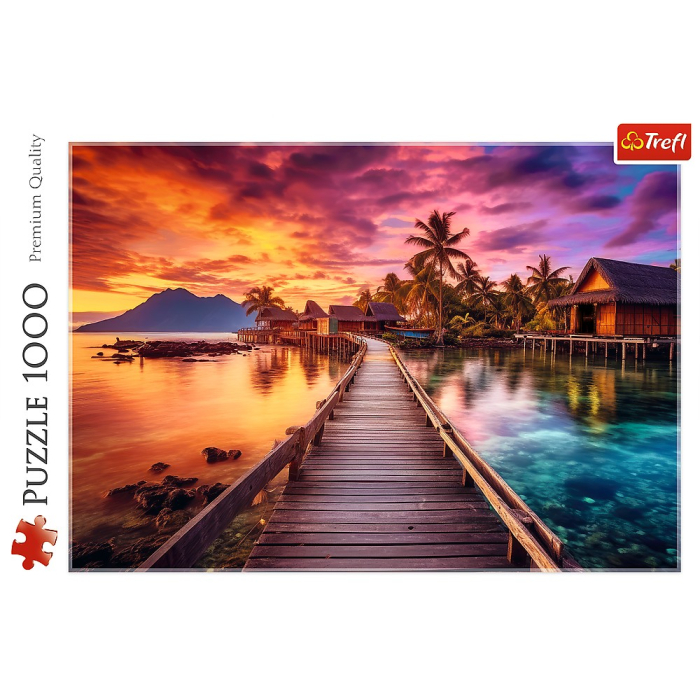 PUZZLE TREFL 1000 INSULA PARADISULUI [3]