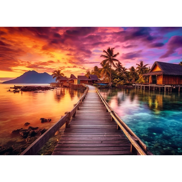 PUZZLE TREFL 1000 INSULA PARADISULUI [2]