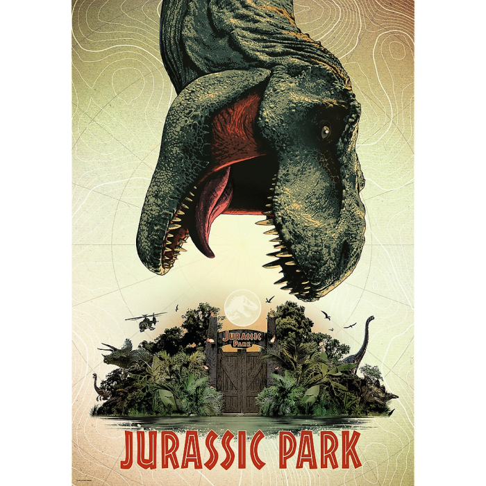 PUZZLE TREFL 1000 PREMIUM PLUS JURASSIC PARK [2]
