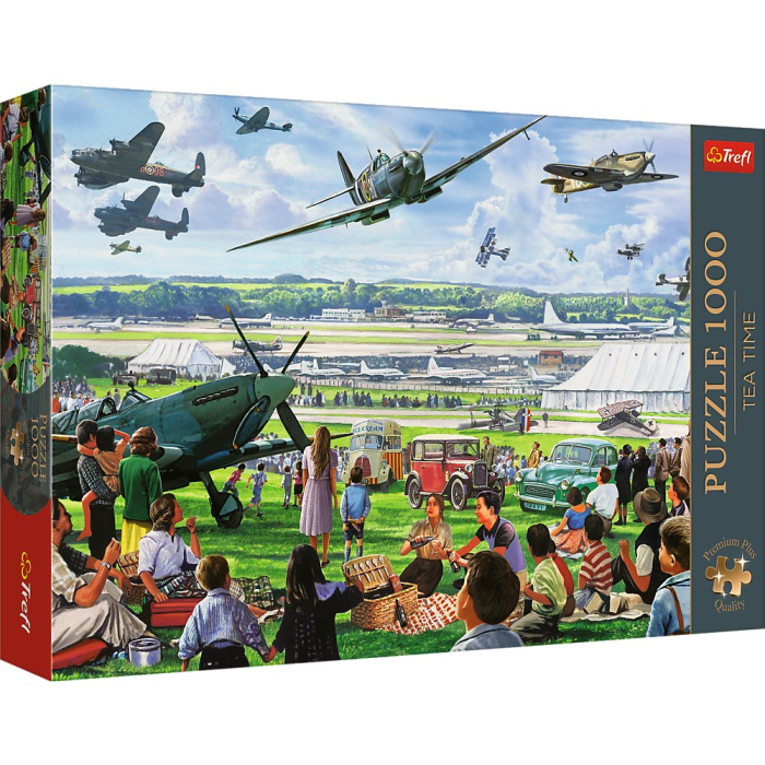 PUZZLE TREFL 1000 PREMIUM PLUS TEA TIME SHOW AERIAN [1]