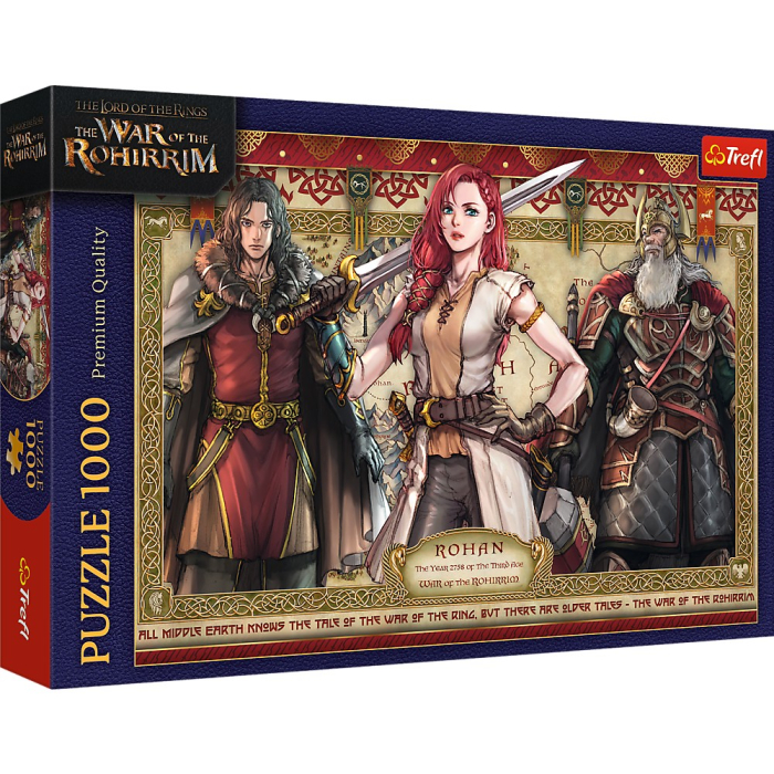 PUZZLE TREFL 1000 STAPANUL INELELOR RAZBOIUL ROHIRRIMILOR [1]