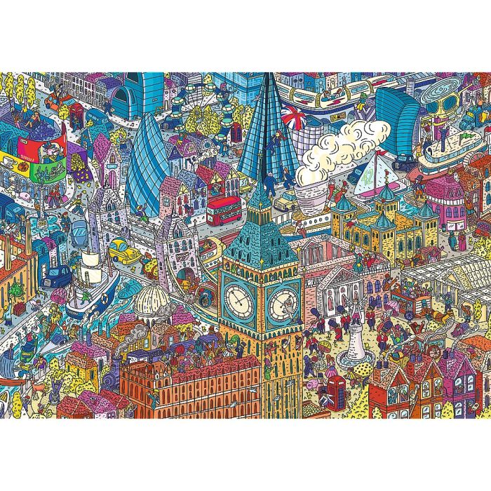PUZZLE TREFL 1000 UFT EYE SPY TRAVEL LONDRA [2]