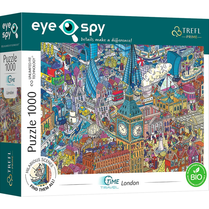 PUZZLE TREFL 1000 UFT EYE SPY TRAVEL LONDRA [1]