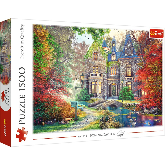 PUZZLE TREFL 1500 CONAC DE TOAMNA [1]