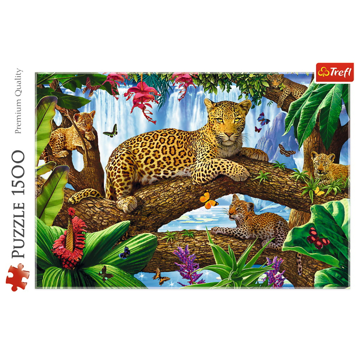 PUZZLE TREFL 1500 JAGUAR INTR-O PAUZA ODIHNITOARE [3]