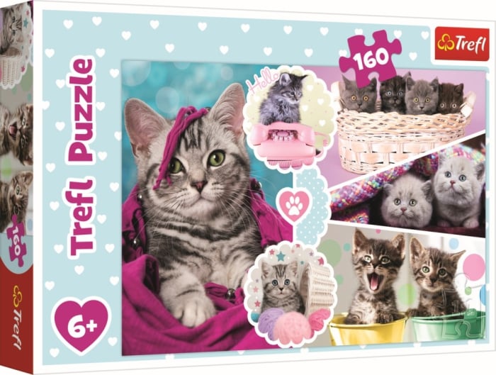 PUZZLE TREFL 160 PISICI DRAGALASE [1]