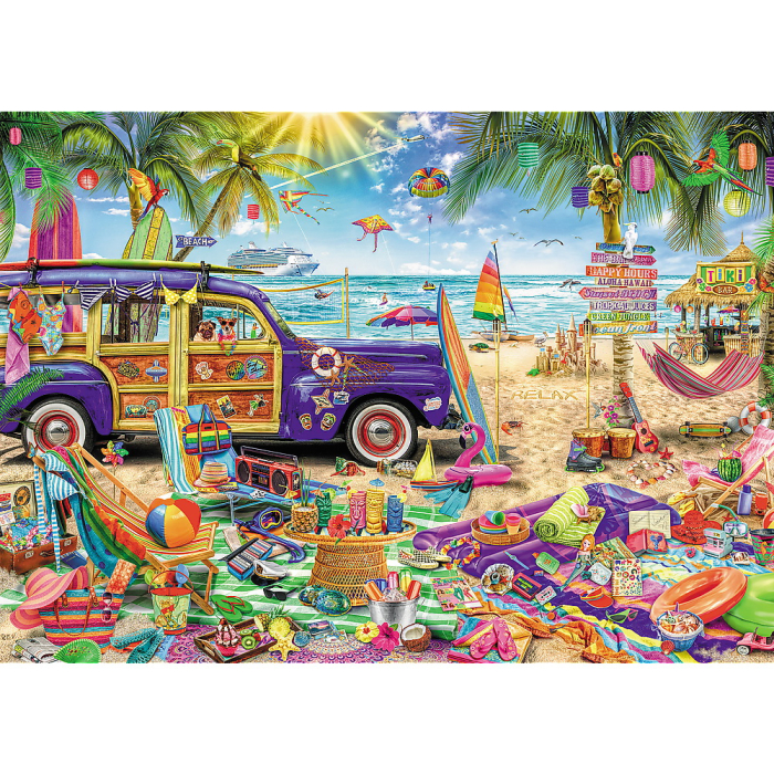PUZZLE TREFL 2000 VACANTA TROPICALA [2]