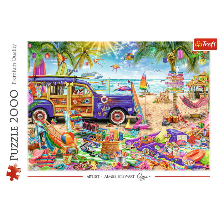 PUZZLE TREFL 2000 VACANTA TROPICALA [3]
