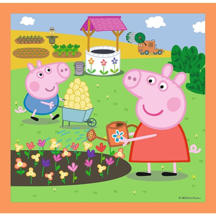 PUZZLE TREFL 3IN1 INVENTIVA PEPPA PIG [2]