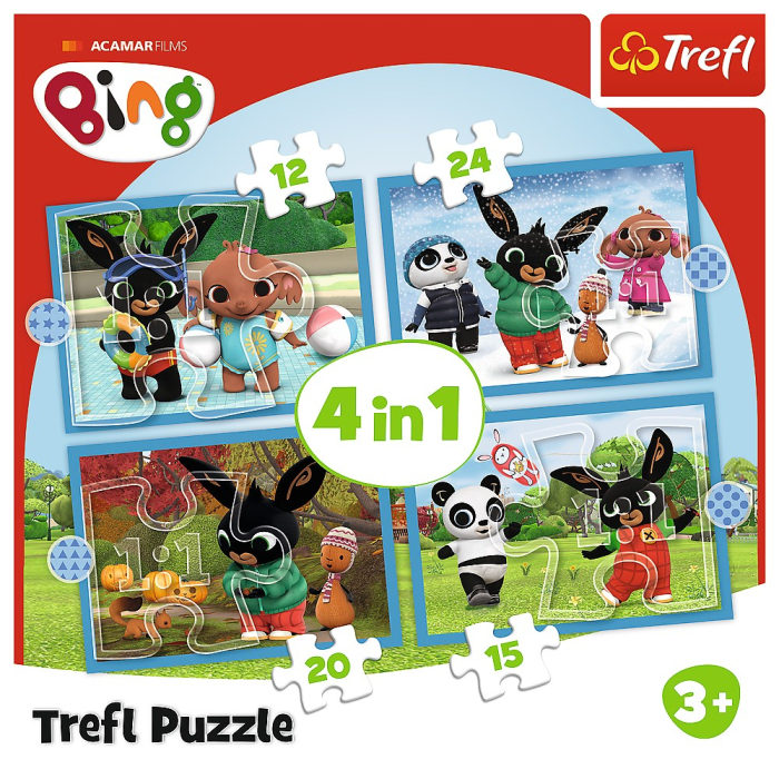 PUZZLE TREFL 4IN1 ACAMAR FILMS HAPPY BING [6]