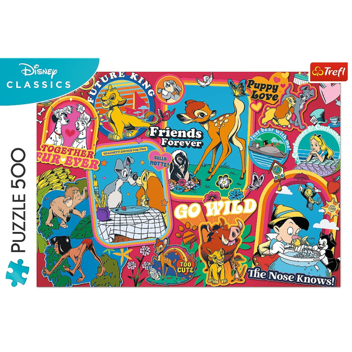 PUZZLE TREFL 500 LUMEA DISNEY [3]